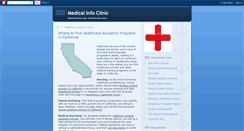 Desktop Screenshot of medicalinfoclinic.blogspot.com
