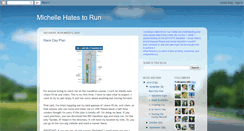 Desktop Screenshot of hatestorun.blogspot.com