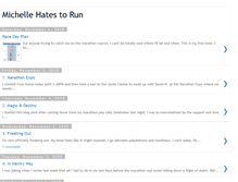 Tablet Screenshot of hatestorun.blogspot.com