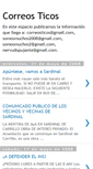 Mobile Screenshot of correosticos.blogspot.com