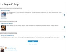 Tablet Screenshot of le-moyne-college.blogspot.com