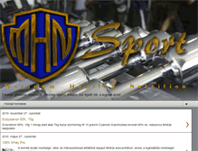 Tablet Screenshot of mhnsport.blogspot.com