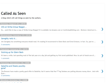 Tablet Screenshot of calledasseen.blogspot.com