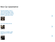 Tablet Screenshot of new-car-automotive.blogspot.com