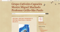 Desktop Screenshot of grupocativeirocapoeira.blogspot.com