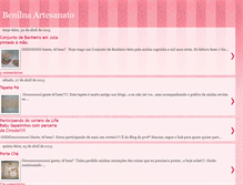 Tablet Screenshot of benilnaartesanato.blogspot.com