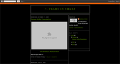 Desktop Screenshot of f1teamsinsmkba.blogspot.com