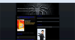 Desktop Screenshot of programasdoaranha.blogspot.com