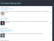 Tablet Screenshot of glasswalking-stick.blogspot.com