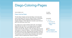 Desktop Screenshot of diego-coloring-sheets.blogspot.com