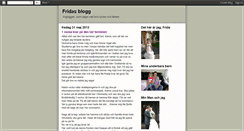 Desktop Screenshot of fridasbloggsida.blogspot.com