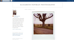 Desktop Screenshot of elizabethnewmanphotography.blogspot.com