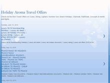 Tablet Screenshot of holidayaroma.blogspot.com