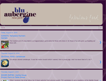 Tablet Screenshot of bluaubergine.blogspot.com