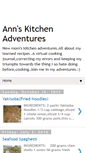 Mobile Screenshot of annskitchenadventures.blogspot.com
