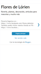 Mobile Screenshot of floresdelorien.blogspot.com