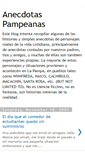 Mobile Screenshot of anecdotaspampeanas.blogspot.com