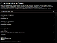 Tablet Screenshot of magoitoexoticos.blogspot.com