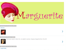 Tablet Screenshot of marguerite-hats.blogspot.com