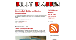 Desktop Screenshot of bellyblabber.blogspot.com