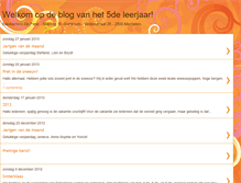 Tablet Screenshot of deparelvijfdeleerjaar.blogspot.com