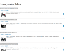 Tablet Screenshot of luxurymotorbikes.blogspot.com