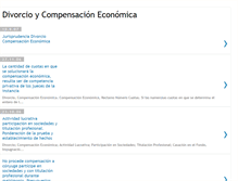 Tablet Screenshot of jurisprudenciadivorcio.blogspot.com