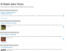 Tablet Screenshot of eldiablosobreteclas.blogspot.com