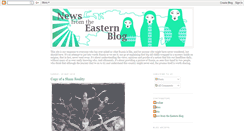 Desktop Screenshot of newsfromtheeastern.blogspot.com