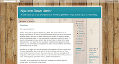 Desktop Screenshot of nau-down-under.blogspot.com