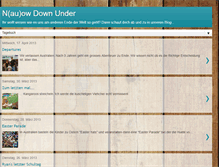 Tablet Screenshot of nau-down-under.blogspot.com