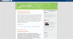 Desktop Screenshot of hippthoughts.blogspot.com