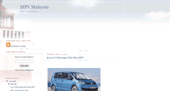 Desktop Screenshot of mpvmalaysia.blogspot.com