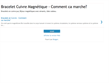 Tablet Screenshot of braceletscuivredoc3.blogspot.com