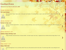 Tablet Screenshot of gooberstown.blogspot.com