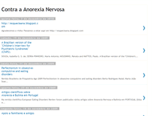 Tablet Screenshot of contraaanorexia.blogspot.com