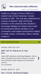 Mobile Screenshot of healthasabridgetopeace.blogspot.com