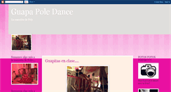 Desktop Screenshot of guapapoledance.blogspot.com