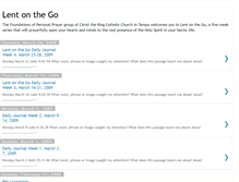 Tablet Screenshot of lentonthegoctk.blogspot.com