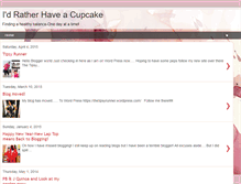 Tablet Screenshot of idratherhaveacupcake.blogspot.com