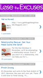Mobile Screenshot of losetheexcuses.blogspot.com