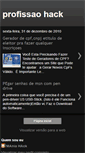 Mobile Screenshot of profissaohack.blogspot.com