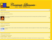 Tablet Screenshot of corrienteliteraria.blogspot.com