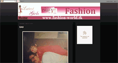 Desktop Screenshot of latestgirlsfashions.blogspot.com