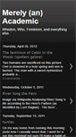 Mobile Screenshot of merelyacademic.blogspot.com