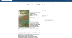 Desktop Screenshot of ensayoliterario.blogspot.com