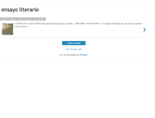 Tablet Screenshot of ensayoliterario.blogspot.com