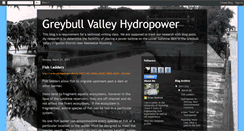 Desktop Screenshot of greybullvalleyhydropower.blogspot.com