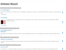 Tablet Screenshot of enigmasreales.blogspot.com