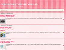 Tablet Screenshot of constelacionesvenezuela.blogspot.com